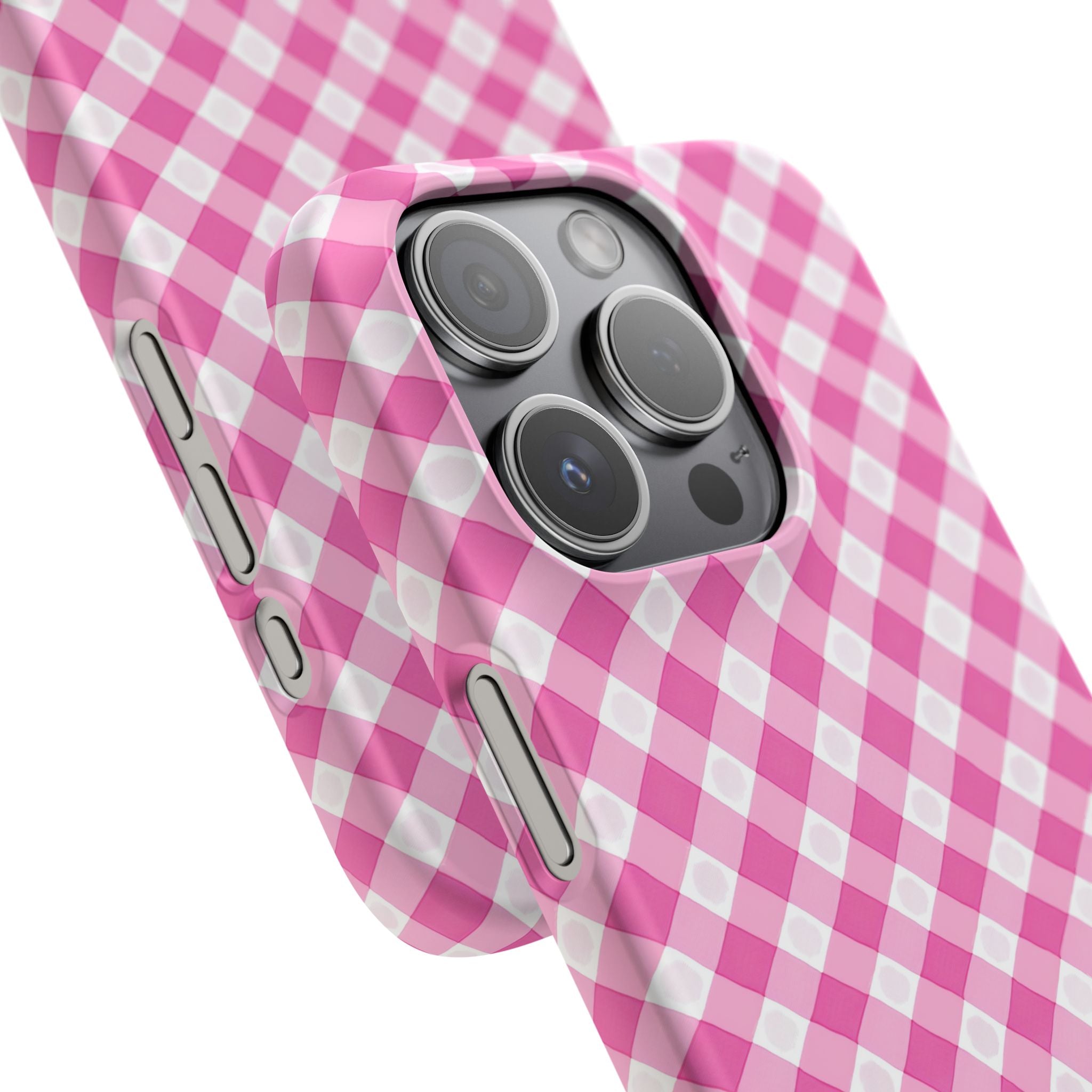 Pink Gingham - Elite Case