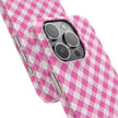 Pink Gingham - Elite Case