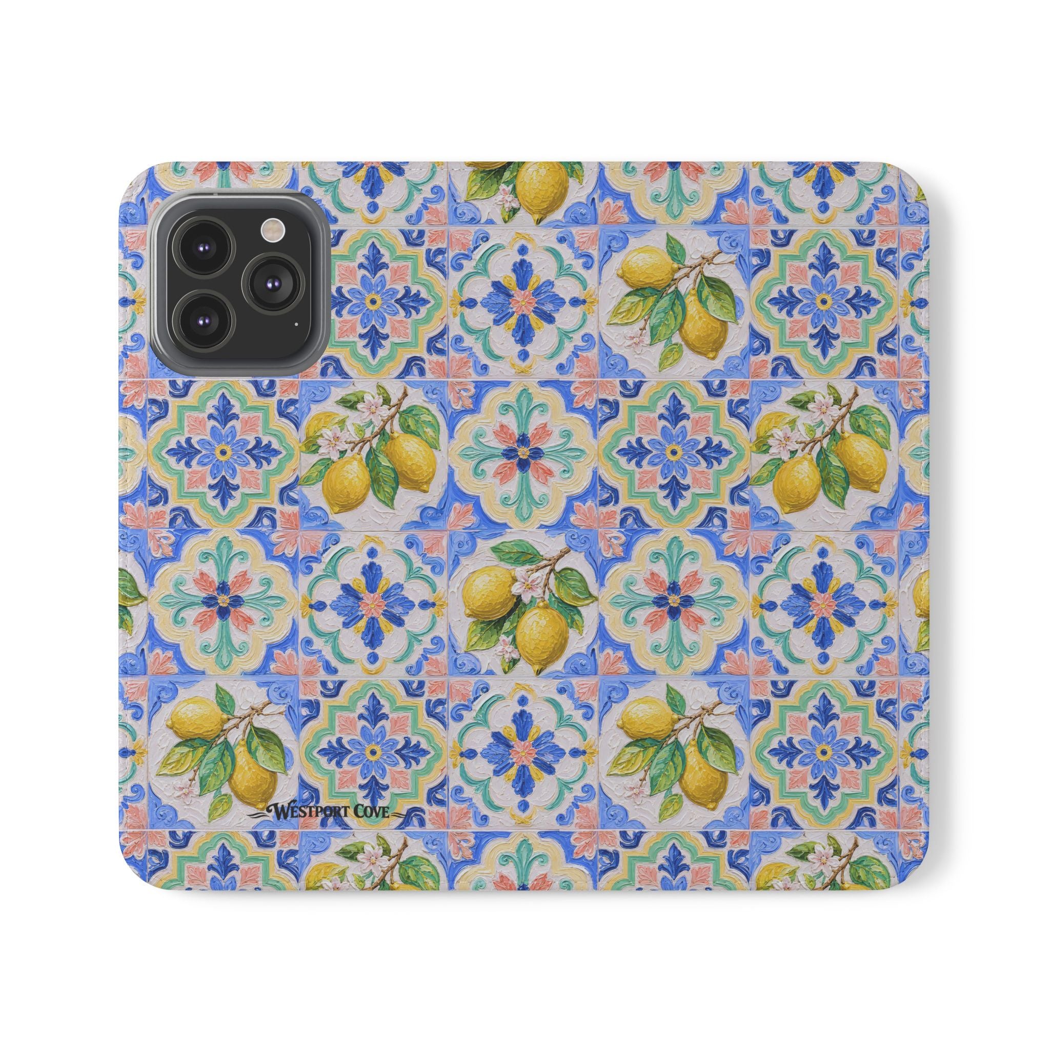 Santorini Lemon - Flip Case