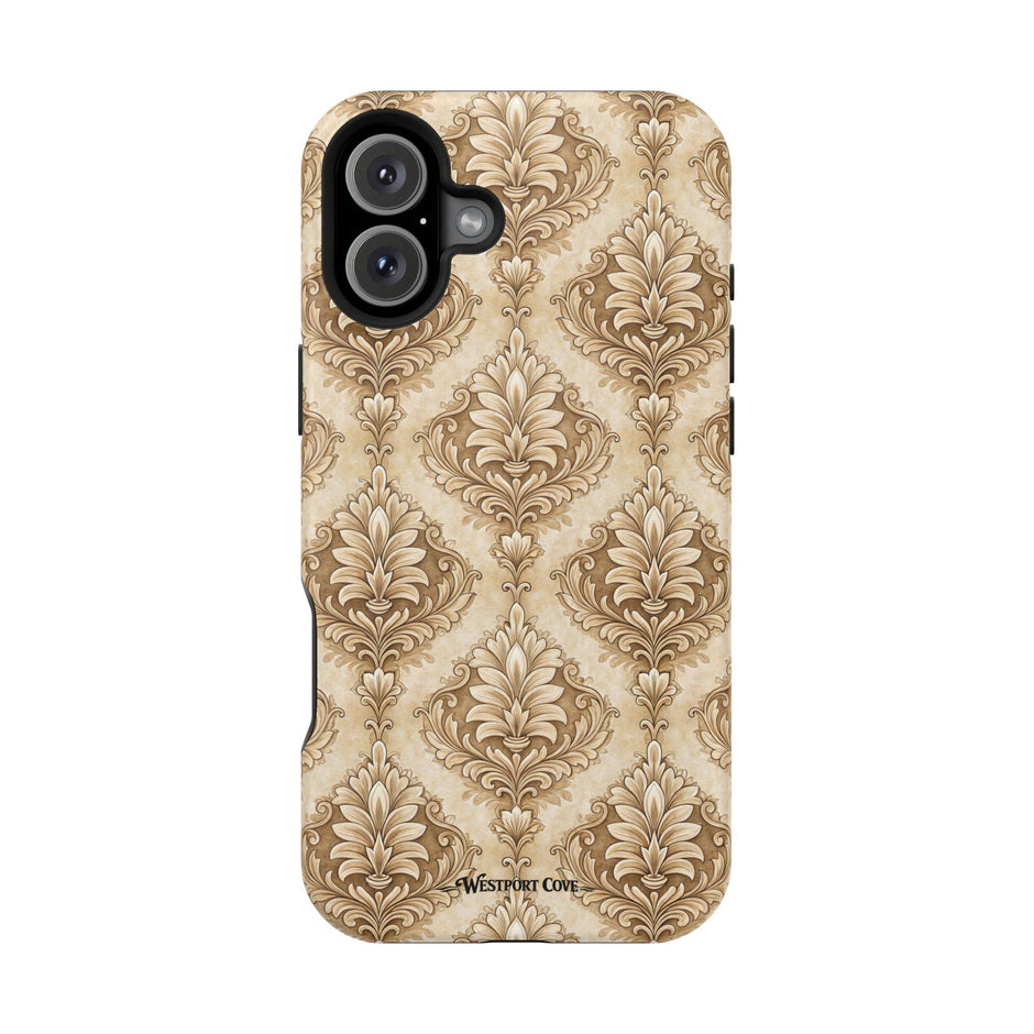 Damask Taupe - Extreme MagSafe Phone Case