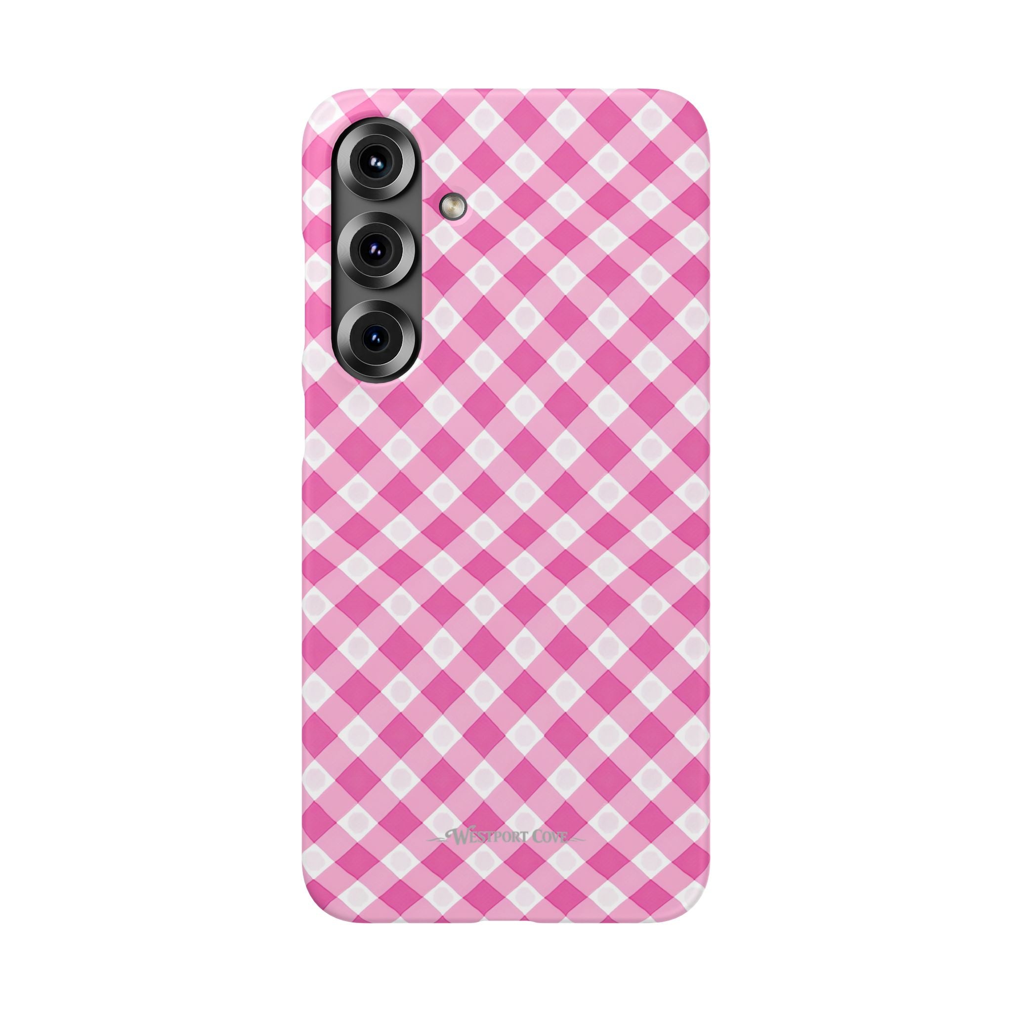 Pink Gingham - Elite Case