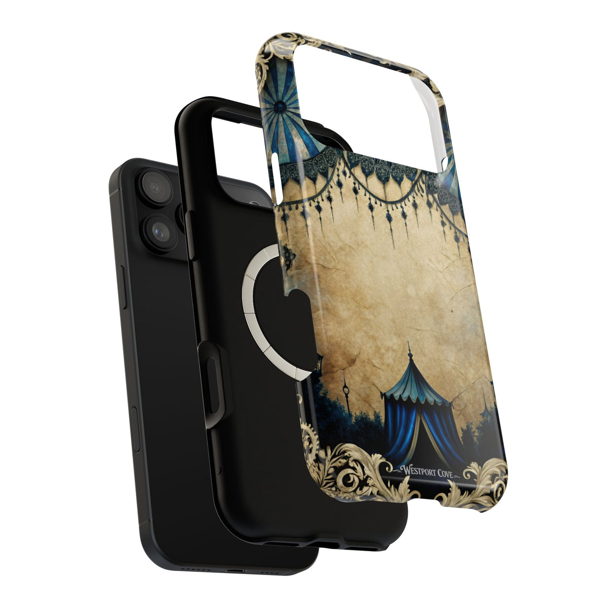 Vintage Carnival Steampunk Tent — Extreme Magsafe Phone Case