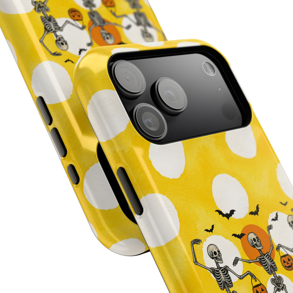 Halloween Dancing Skeletons - Extreme Phone Case