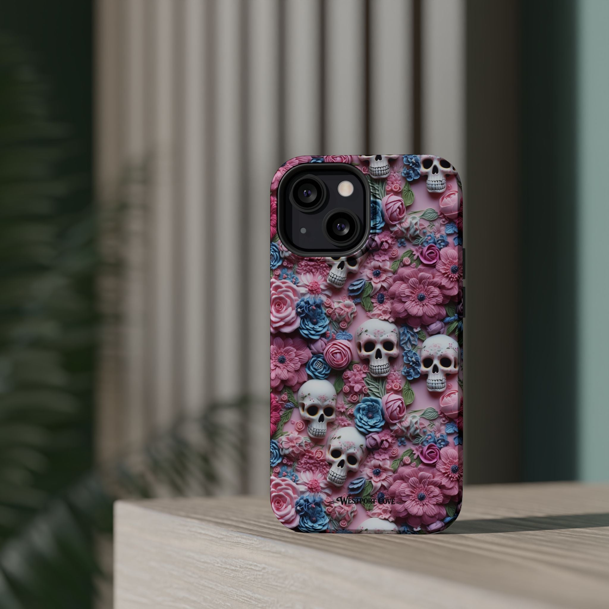 Floral Skull - Extreme MagSafe Phone Case
