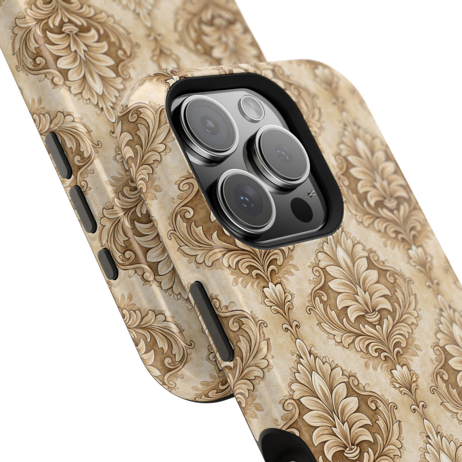 Damask Taupe - Extreme MagSafe Phone Case