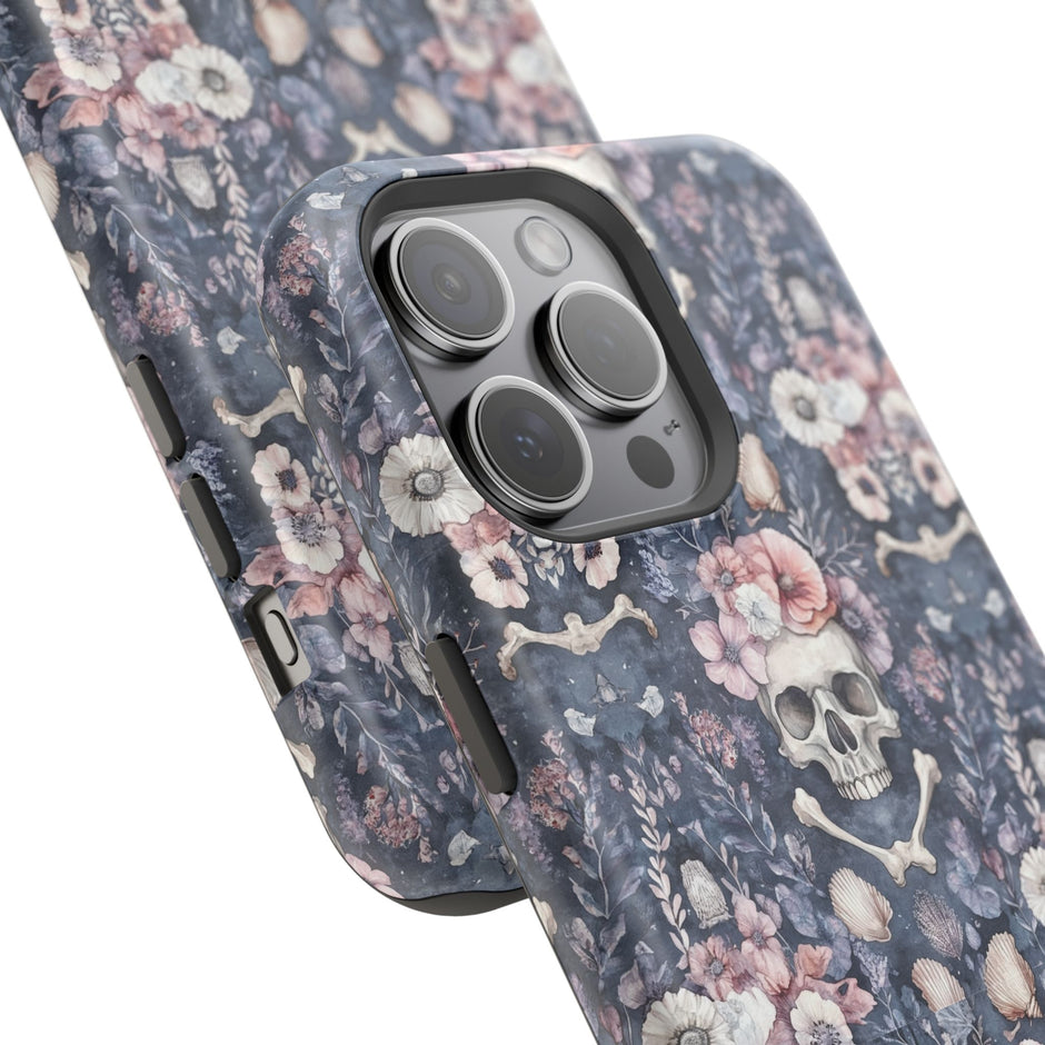 Floral Skull - Extreme MagSafe Phone Case