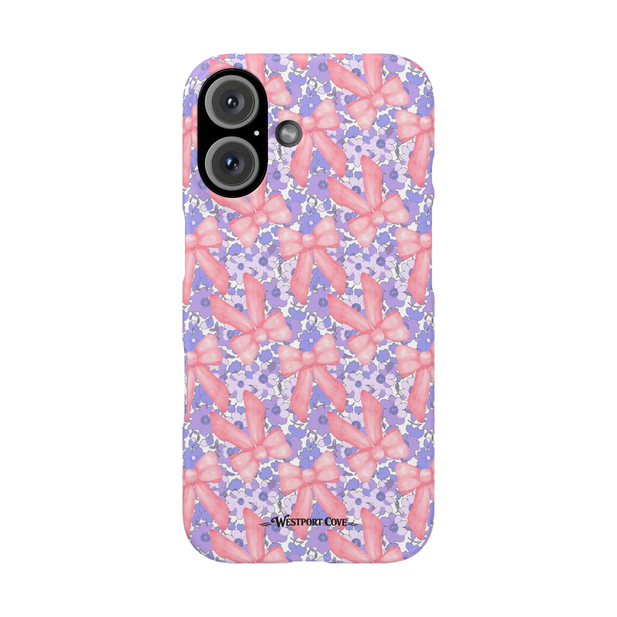 Bow Floral - Elite Phone Case