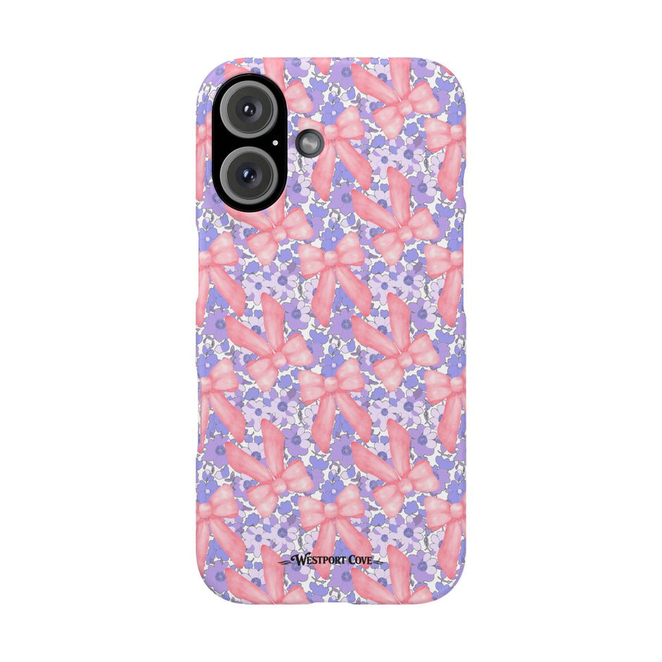 Bow Floral - Elite Phone Case