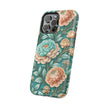 Teal Peony - Extreme MagSafe Phone Case
