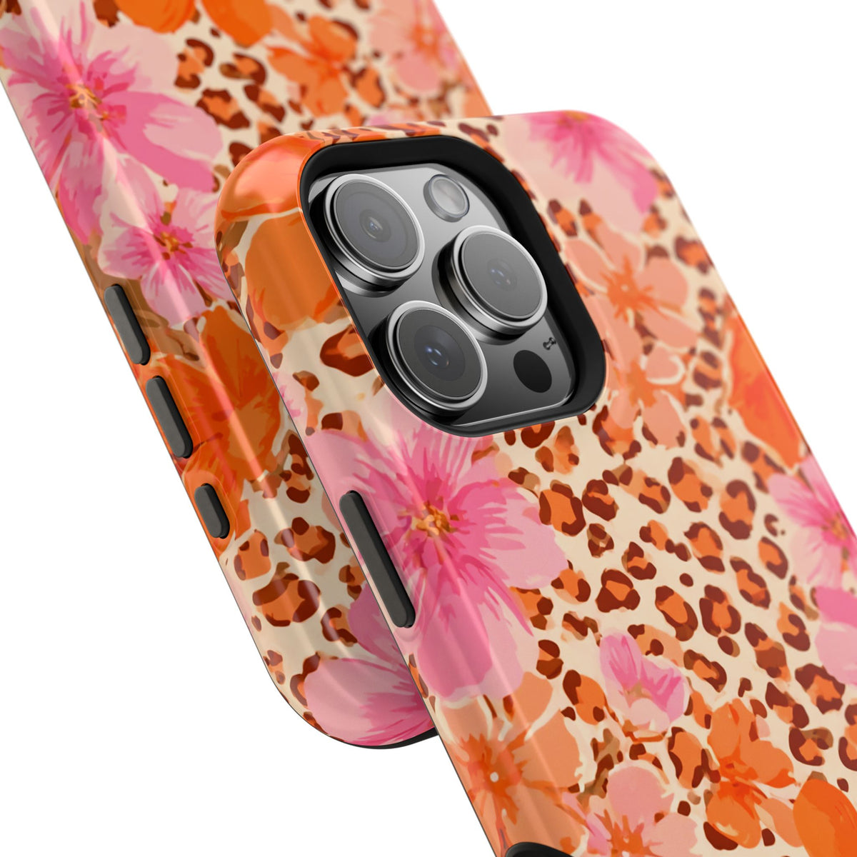 Leopard Flower - Extreme Impact MagSafe Phone Case