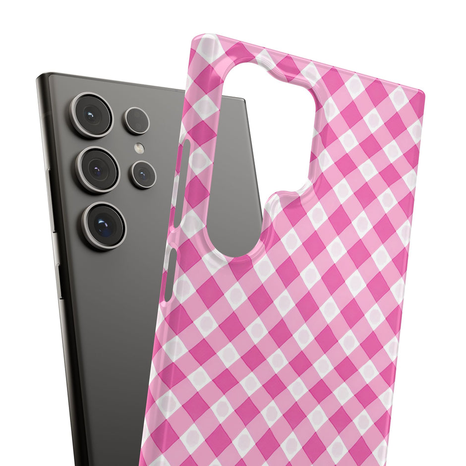 Pink Gingham - Elite Case