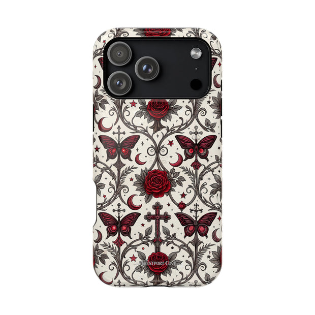Rose & Butterfly - Extreme MagSafe Phone Case