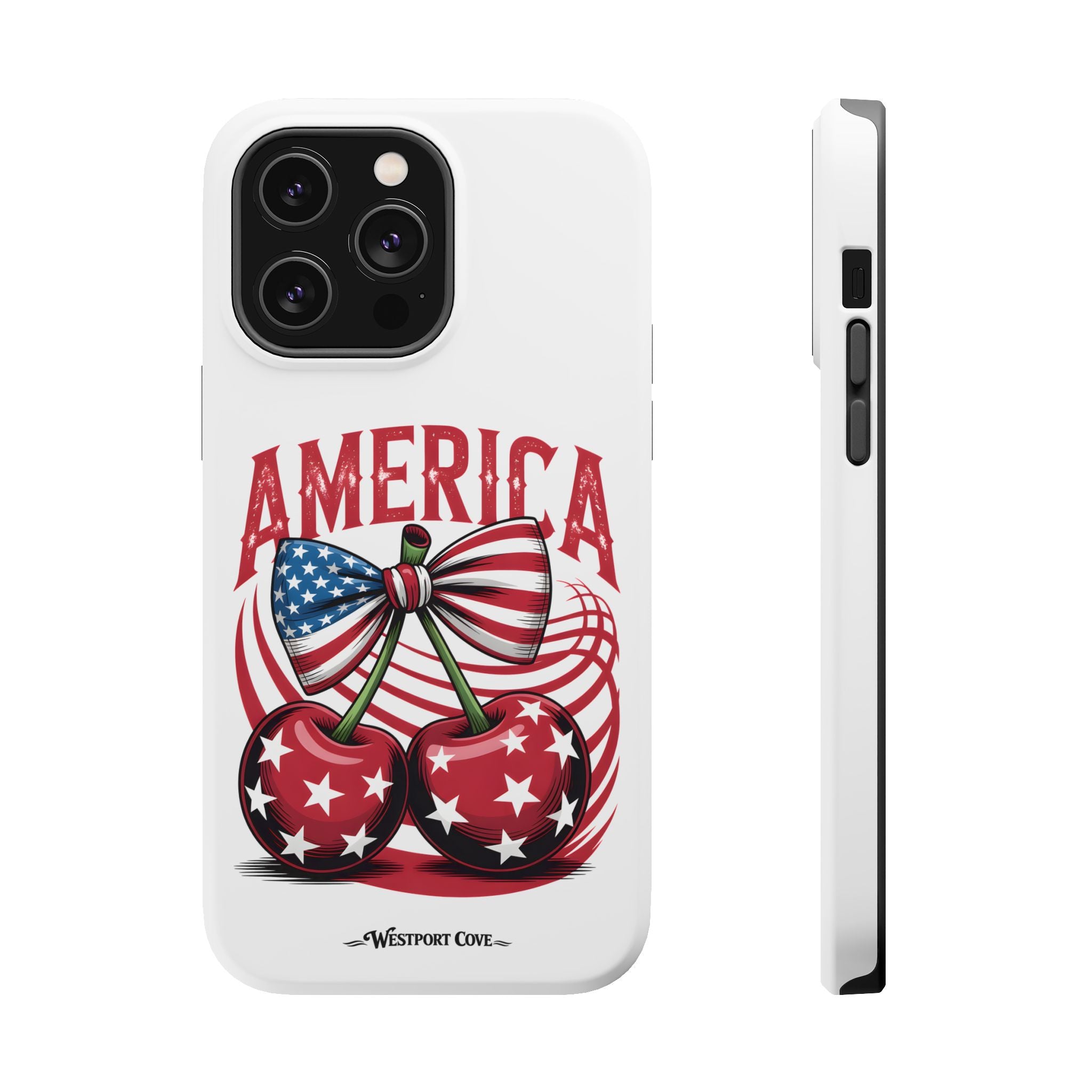 Patriotic Cherry - Extreme MagSafe Phone Case