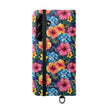 Tropical Hibiscus Flip Phone Case — Floral Wallet Flip Case with Card Slots