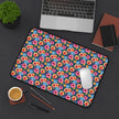Floral Hibiscus Desk Mat — Vibrant Tropical Mousepad for Home Office