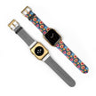 Floral Hibiscus - Apple Watch Band -Colorful Tropical Watch Strap