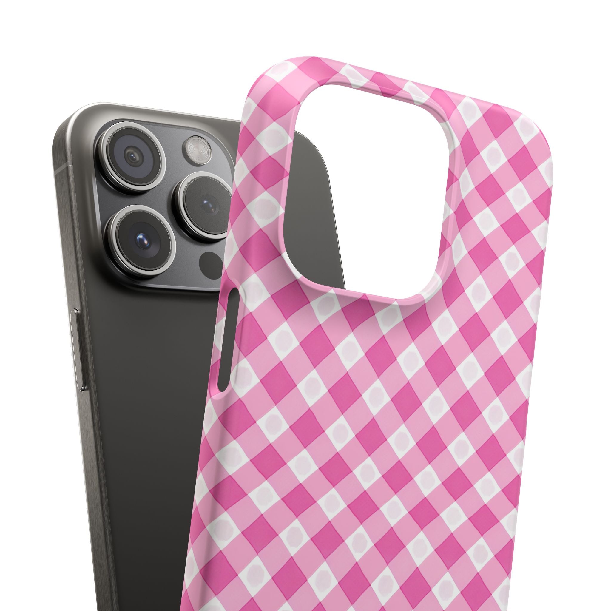 Pink Gingham - Elite Case
