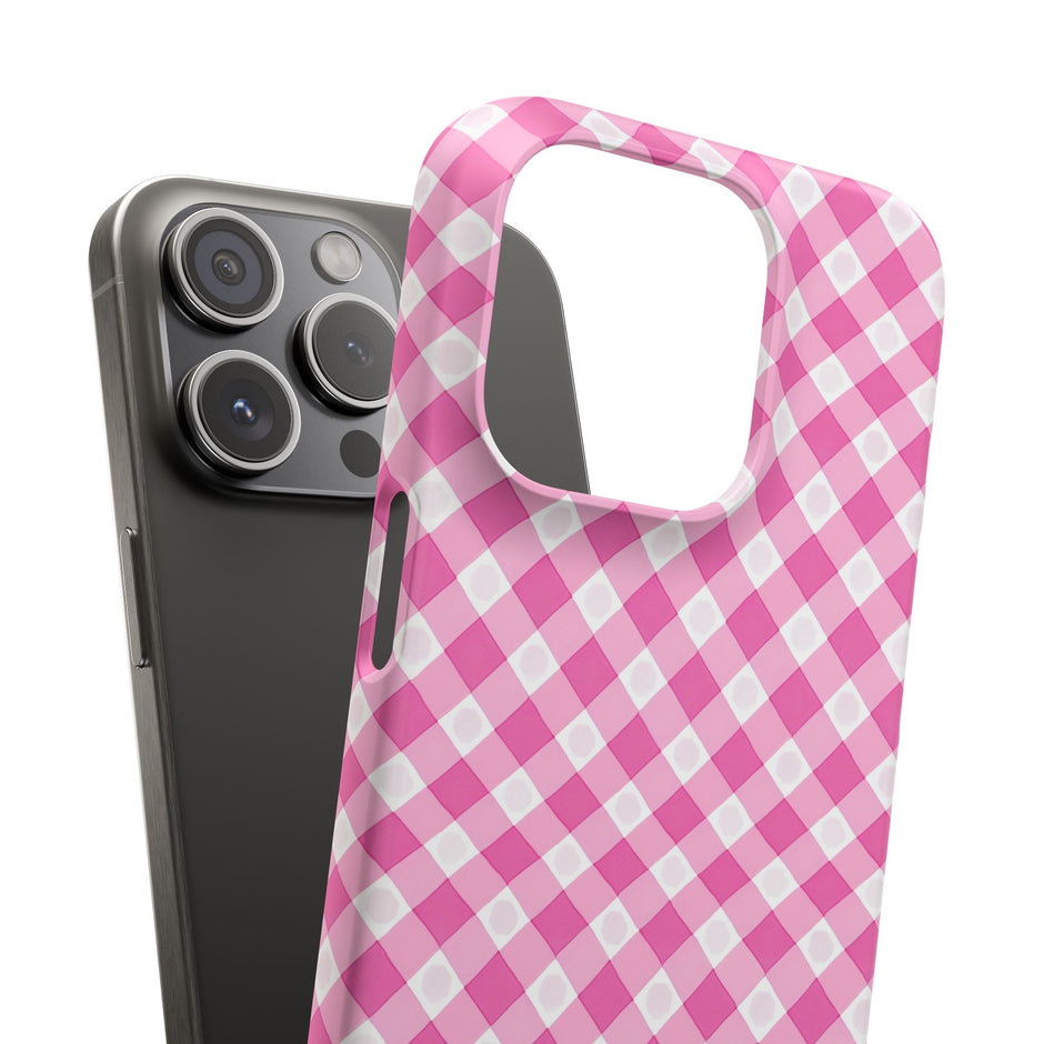 Pink Gingham - Elite Case