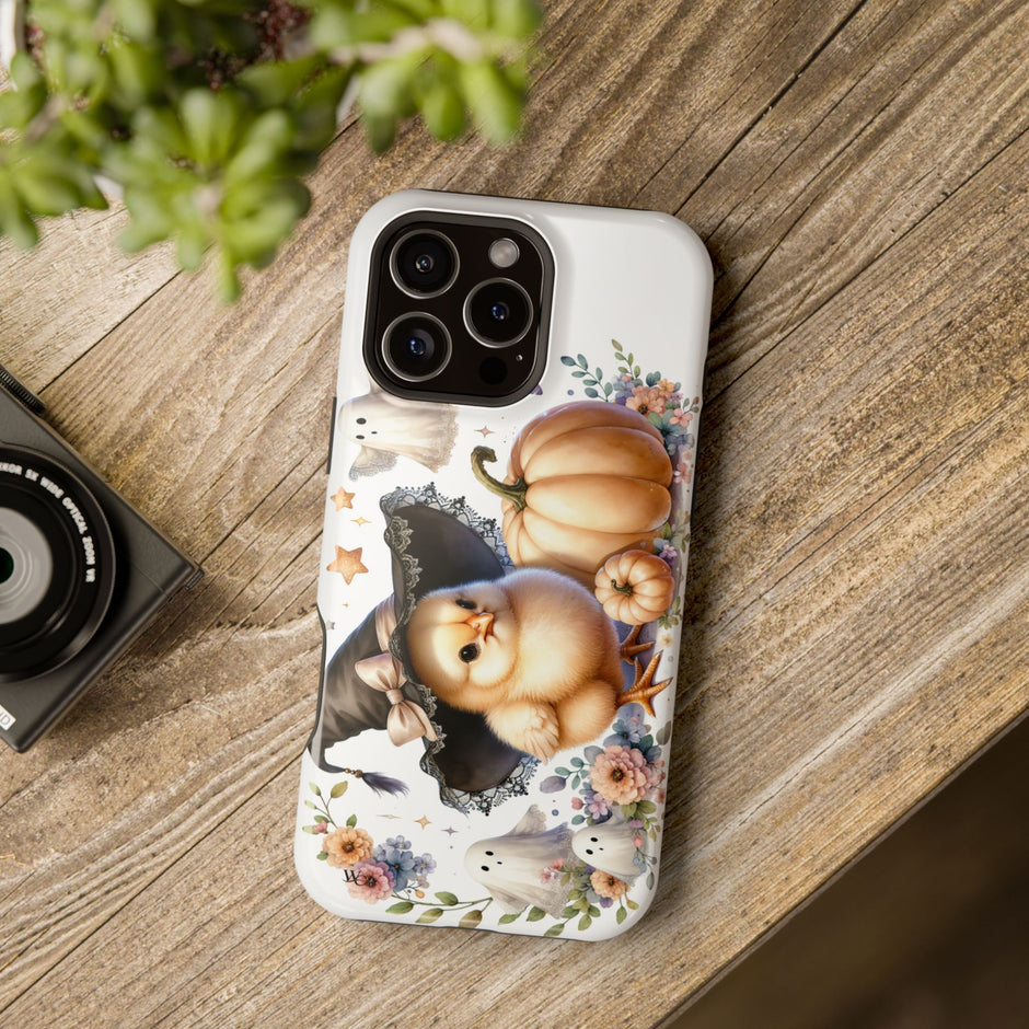 Halloween Pumpkin Chick - Extreme Impact MagSafe Phone Case