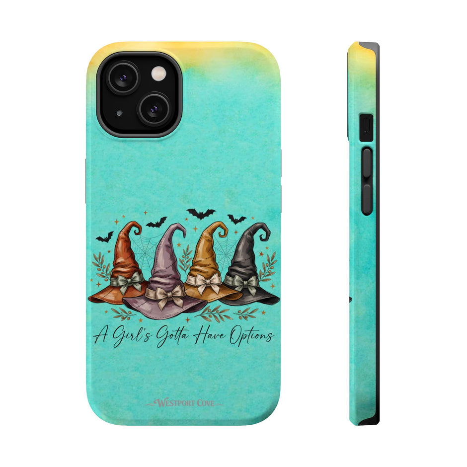 A Girl’s Gotta Have Options - Extreme Phone Case - Westport Cove