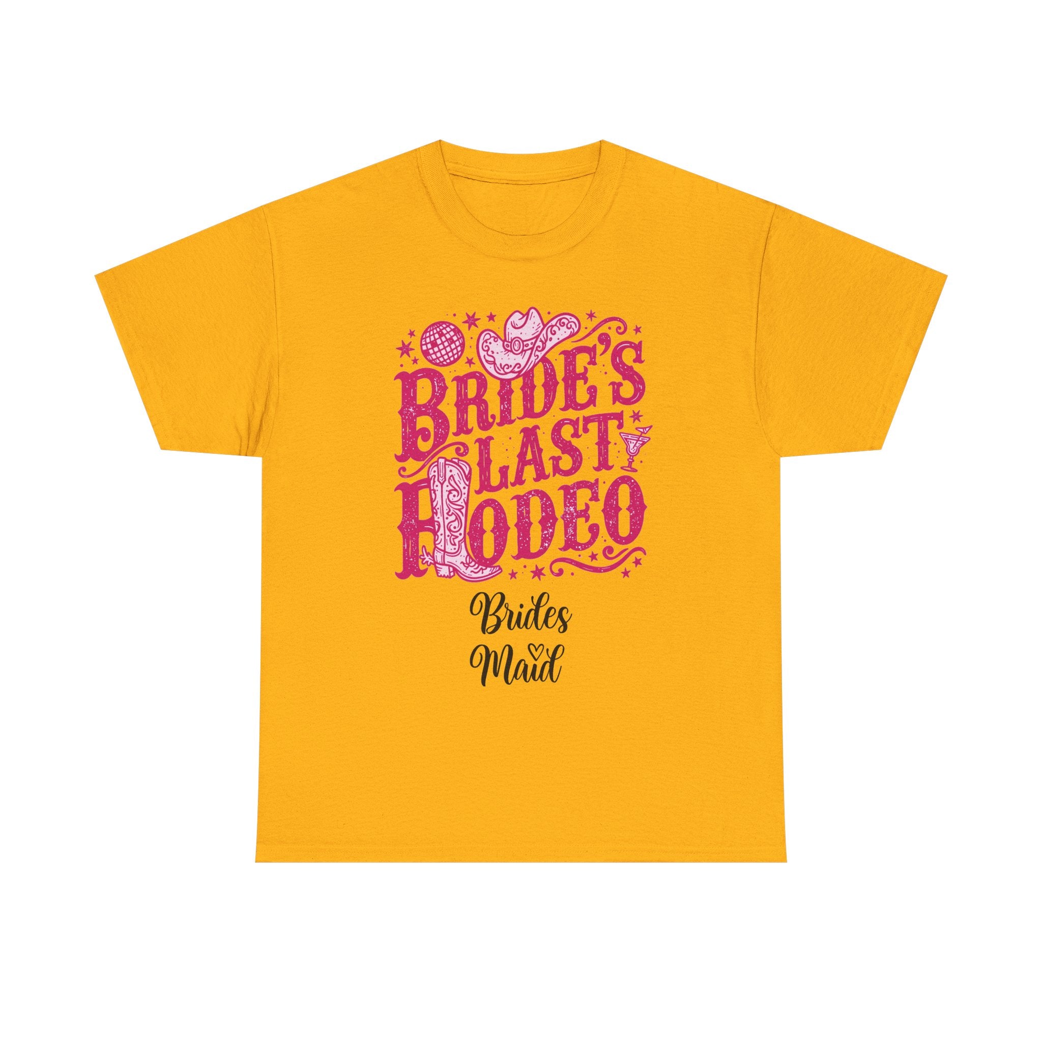 Bride’s Last Rodeo T-Shirt — Bachelorette Bridesmaid Party Western Tee