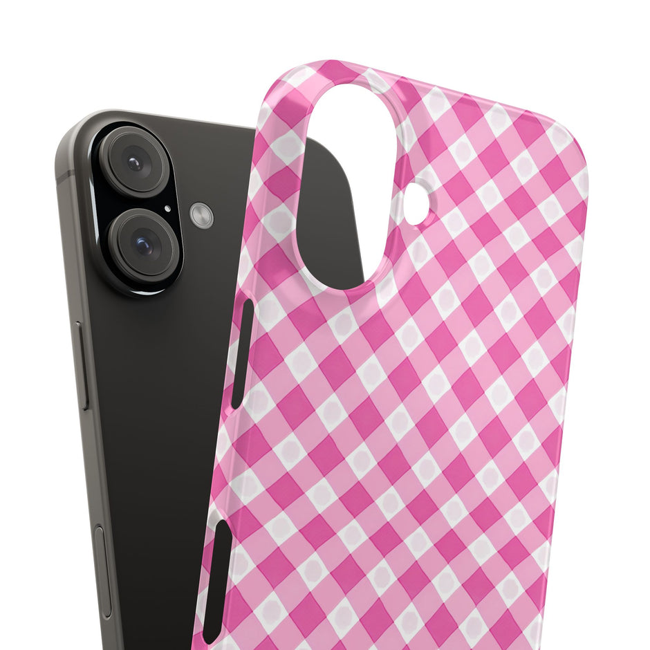 Pink Gingham - Elite Case