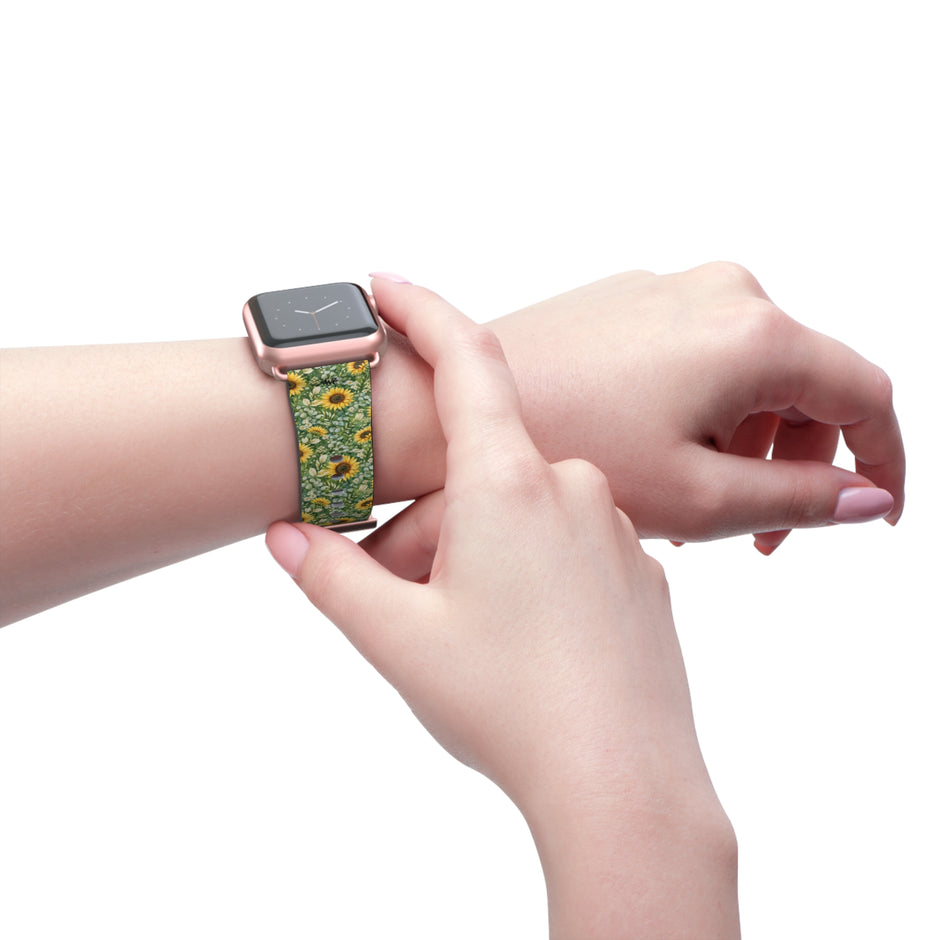 Sunflower Garden - Apple Watch Band
