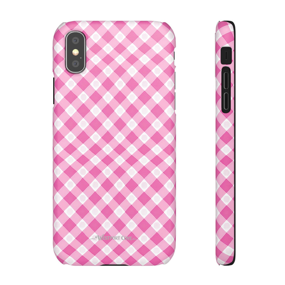 Pink Gingham - Elite Case
