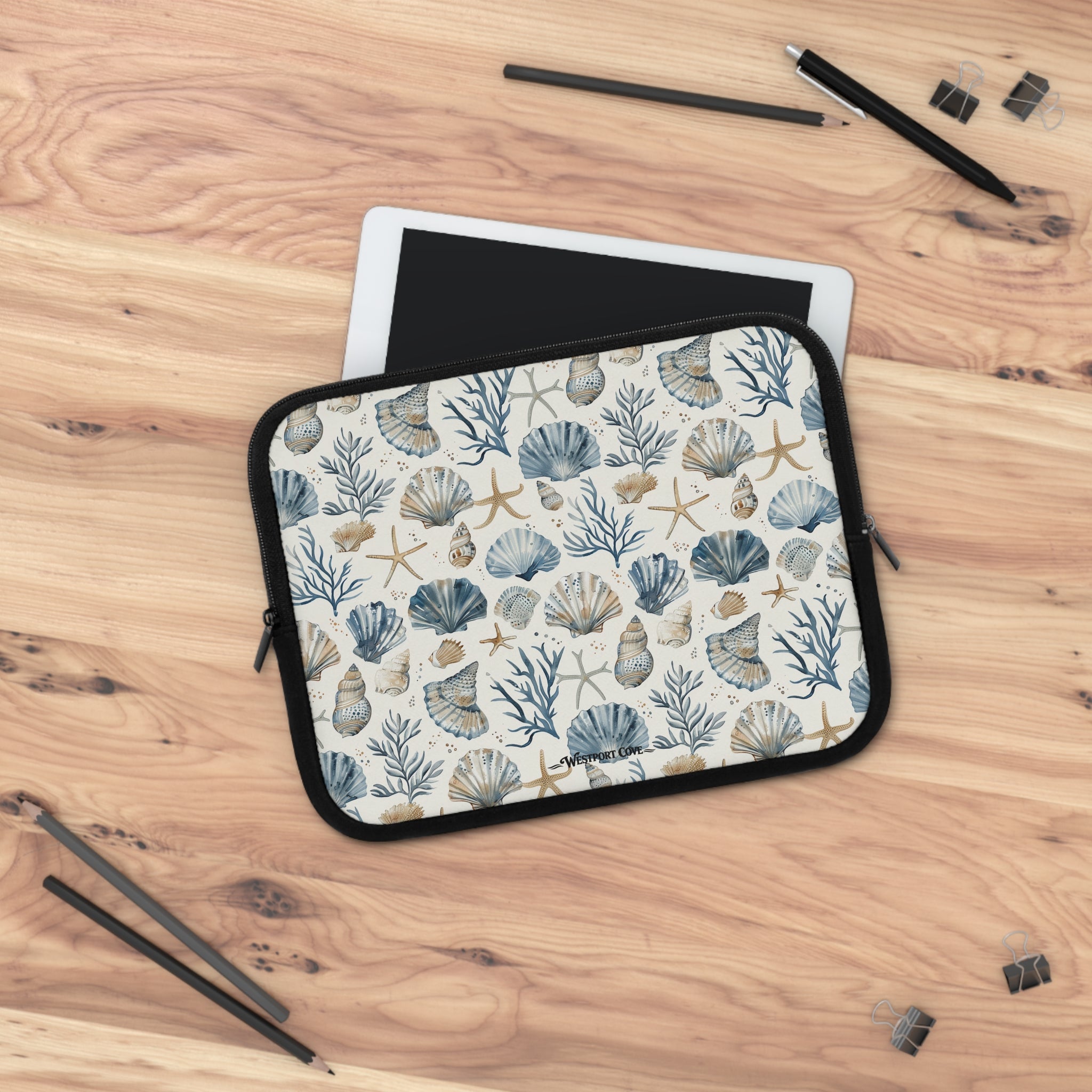 Don't Be Shellfish - Safe Harbor Laptop Sleeve