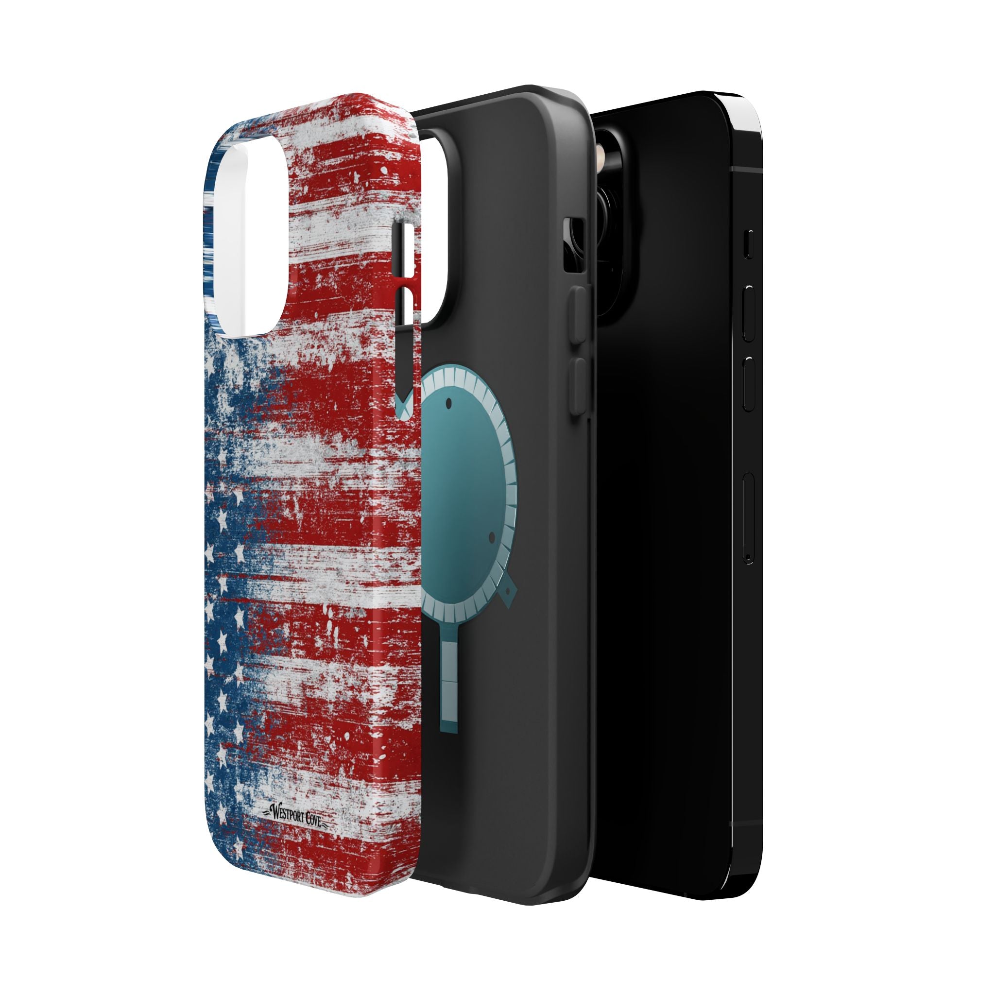 American Flag Distressed - Extreme MagSafe Phone Case