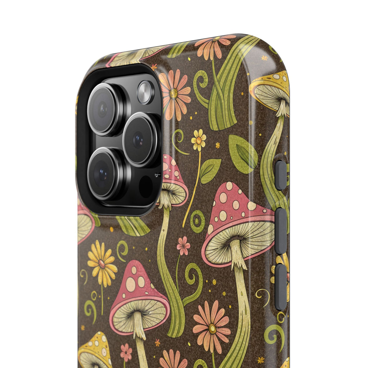 Magic Mushroom Extreme Impact MagSafe Phone Case - Embrace Nature's Charm with Ultimate Protection