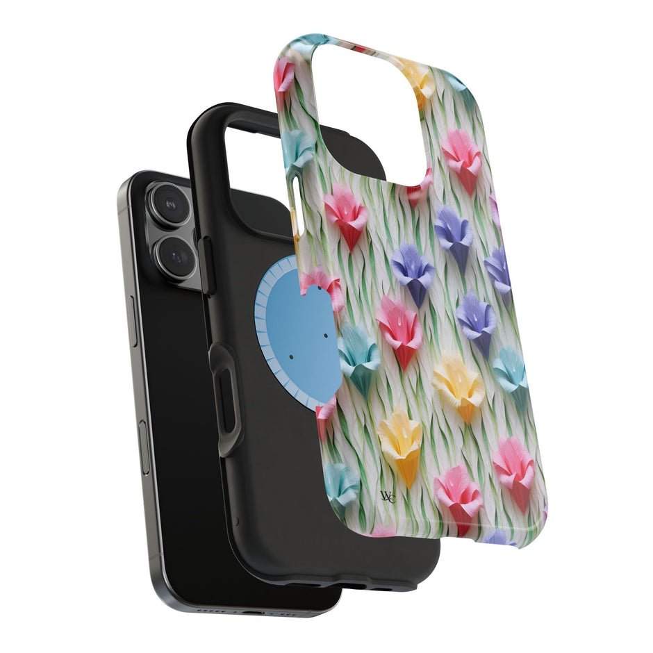 Floral Origami - Extreme Impact MagSafe Phone Case