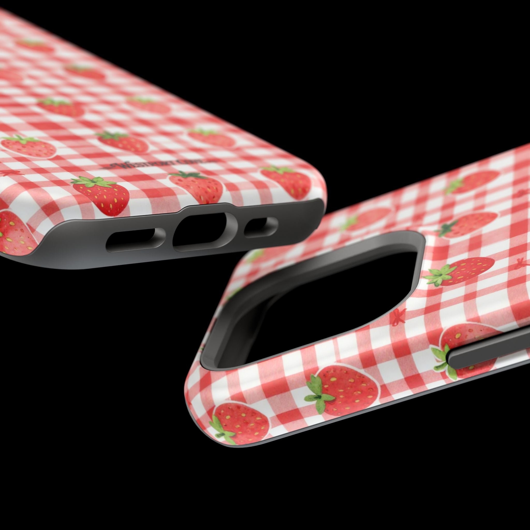 Strawberry Gingham - Extreme MagSafe Phone Case
