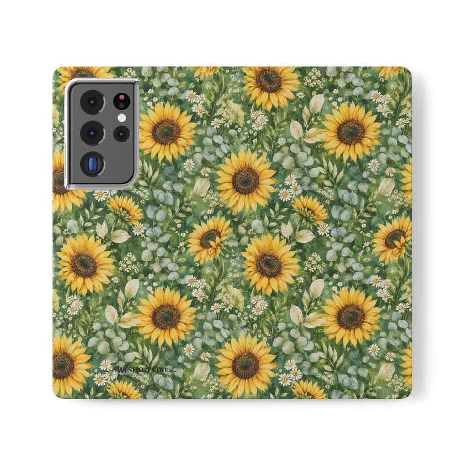 Sunflower Garden - Flip Case