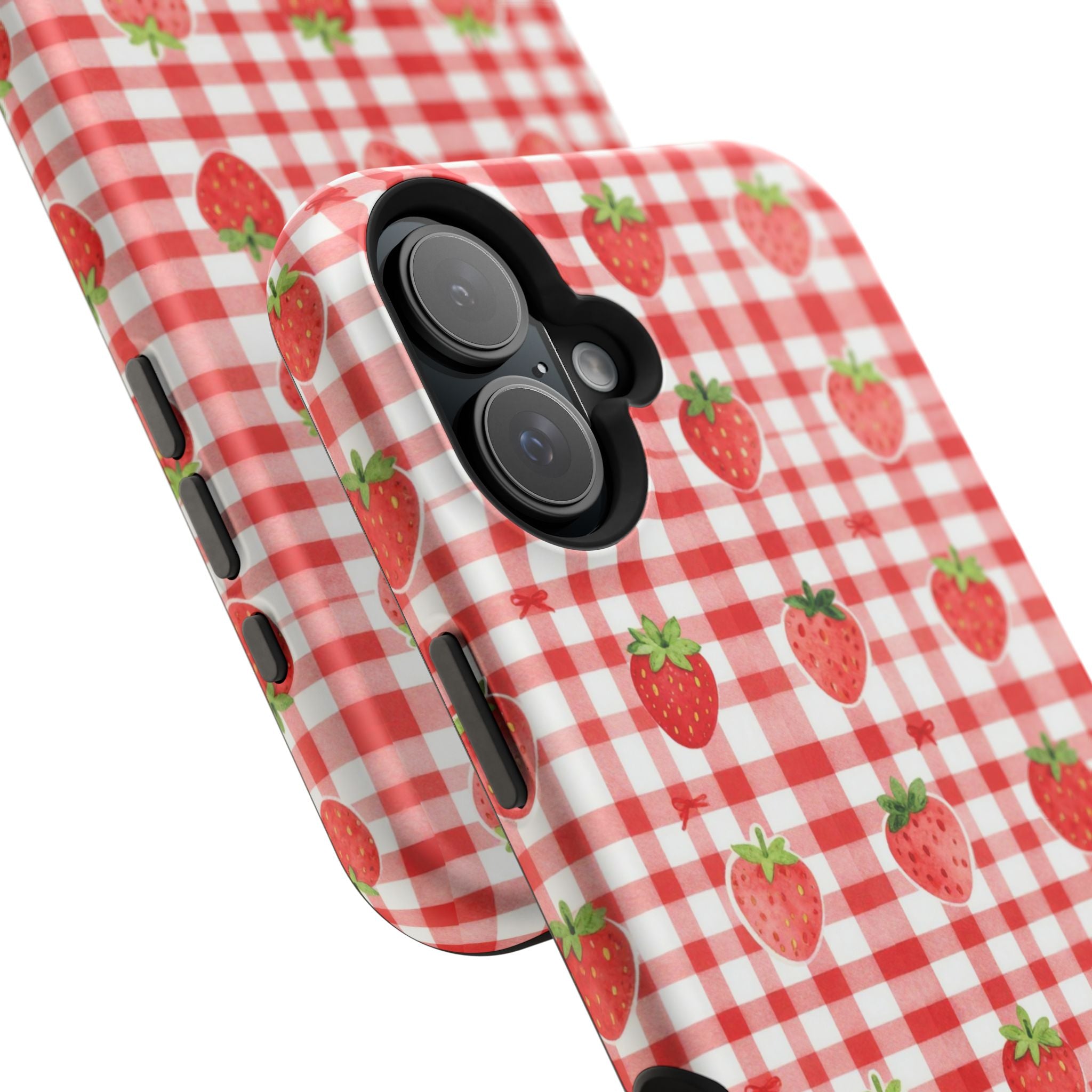 Strawberry Gingham - Extreme MagSafe Phone Case