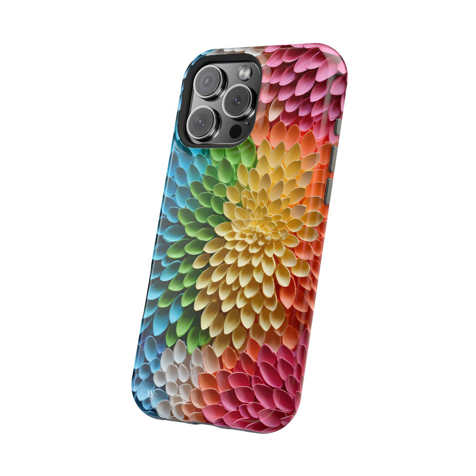 Floral Burst  - Extreme Impact MagSafe Phone Case