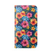 Tropical Hibiscus Flip Phone Case — Floral Wallet Flip Case with Card Slots