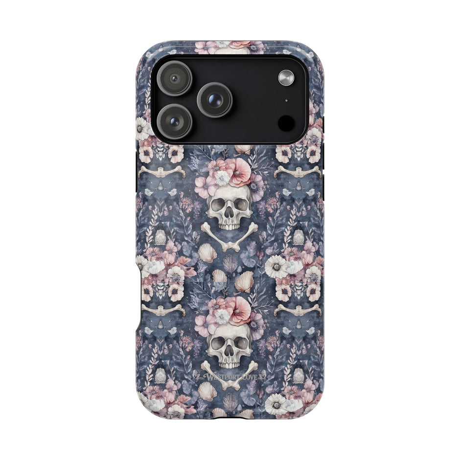 Floral Skull - Extreme MagSafe Phone Case
