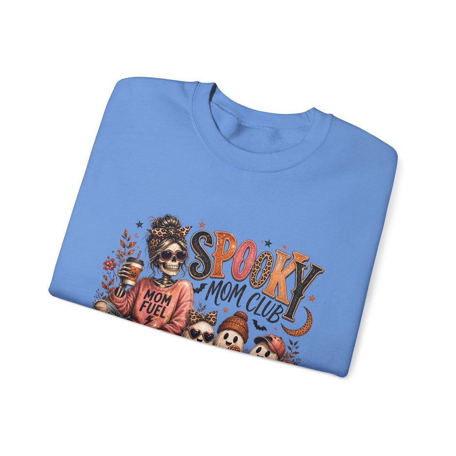 Spooky Mom Club Sweatshirt – Halloween Mom Graphic Crewneck