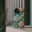 Teal Peony - Extreme MagSafe Phone Case