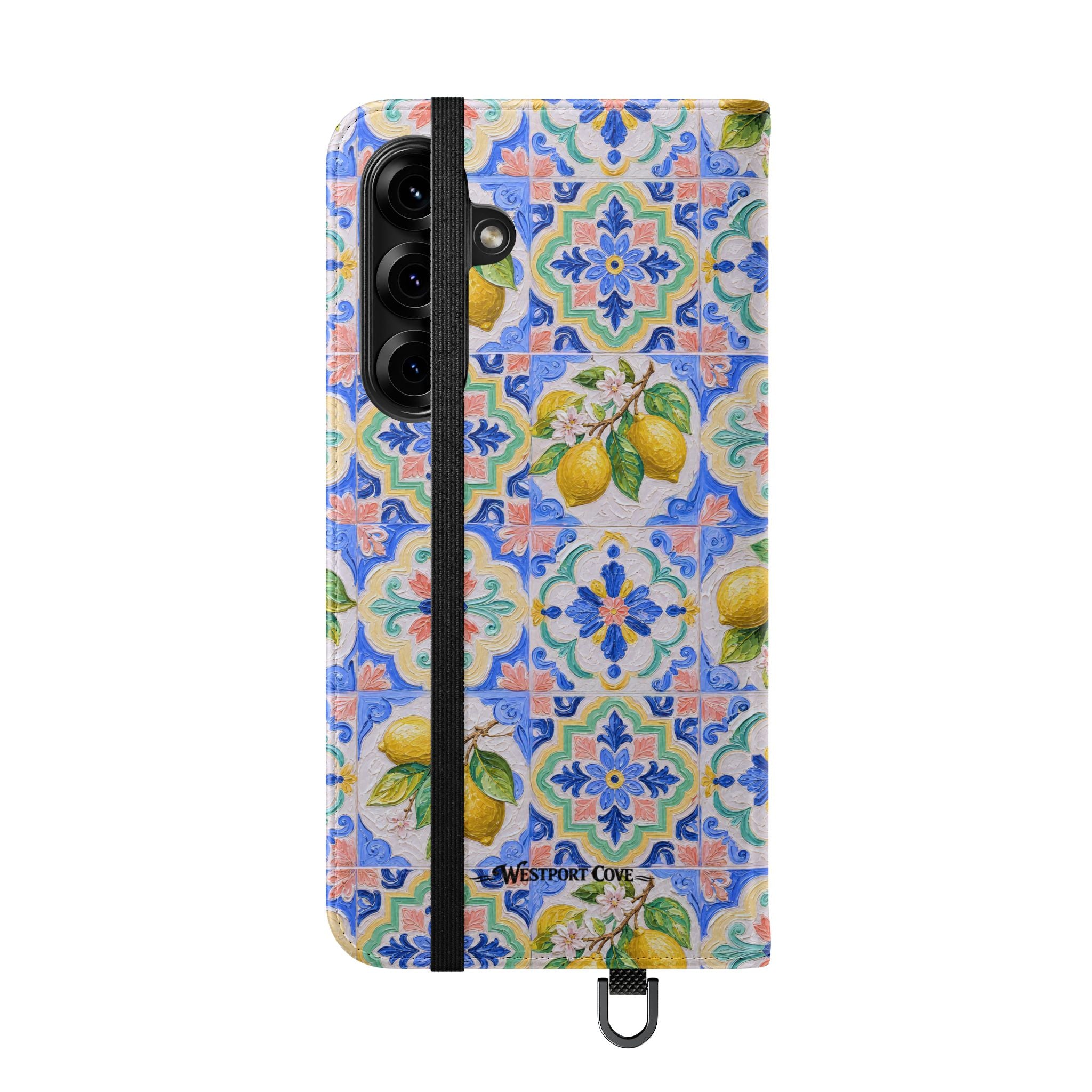 Santorini Lemon - Flip Case