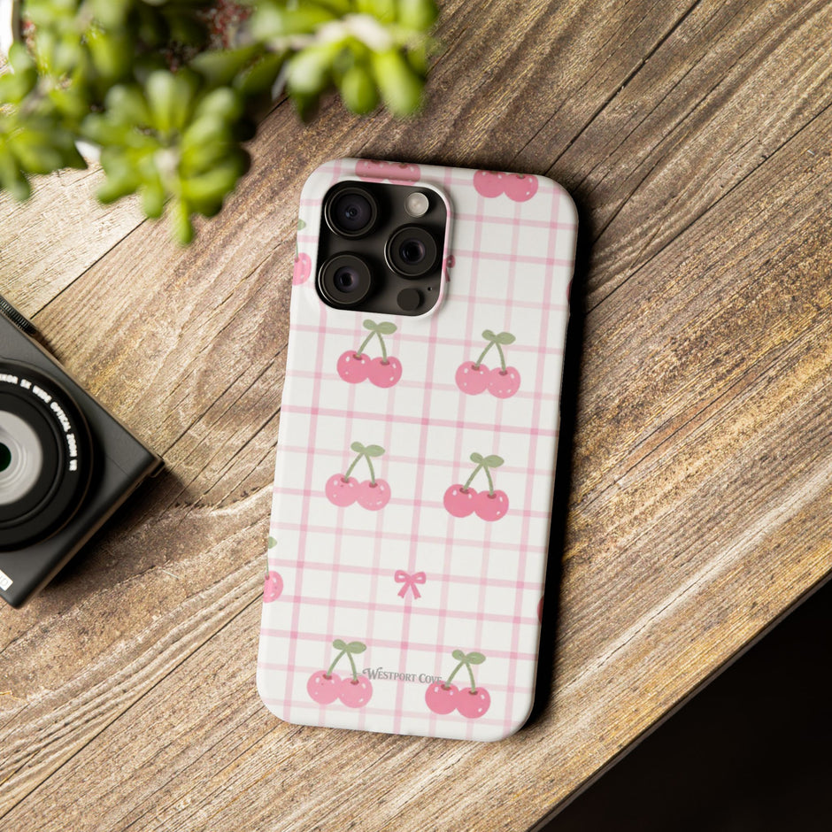 Cherry Ice Cream Smile - Essential Phone Case