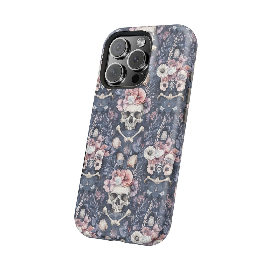 Floral Skull - Extreme MagSafe Phone Case