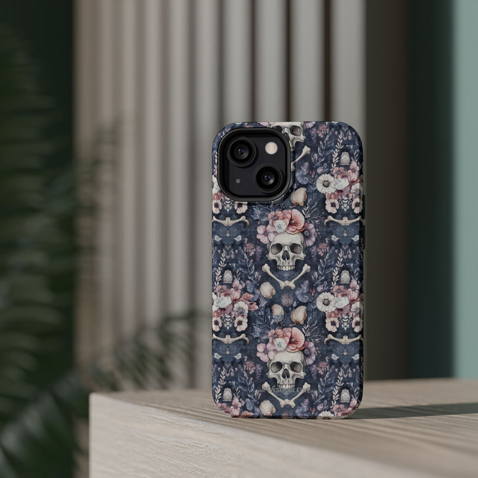 Floral Skull - Extreme MagSafe Phone Case
