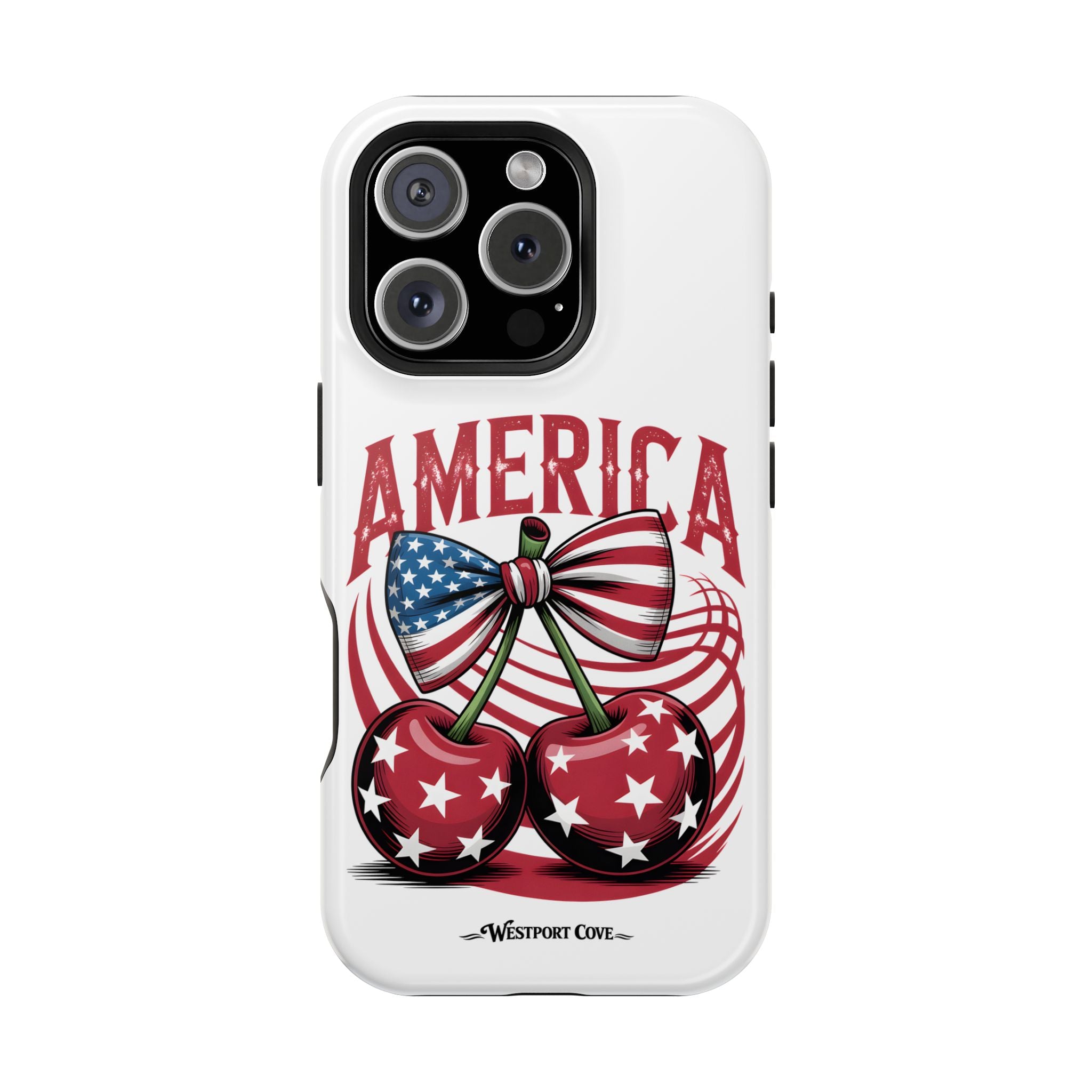 Patriotic Cherry - Extreme MagSafe Phone Case