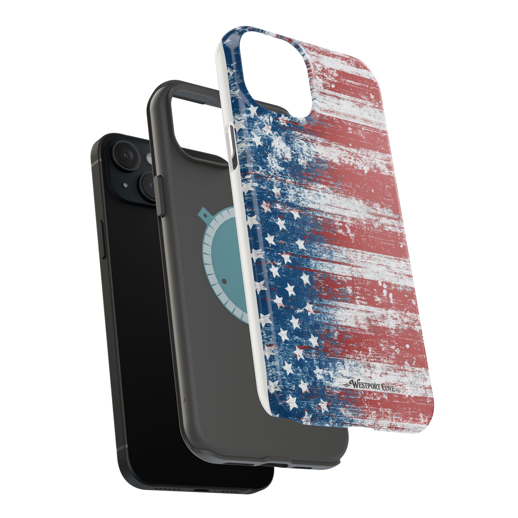 American Flag Distressed - Extreme MagSafe Phone Case