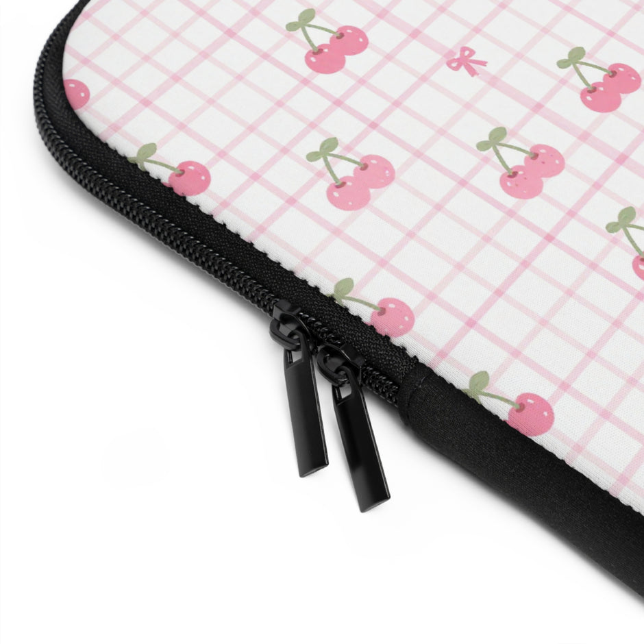 Cherry Ice Cream Smile - Safe Harbor Laptop Sleeve