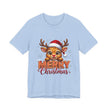 Merry Christmas Reindeer T‑Shirt