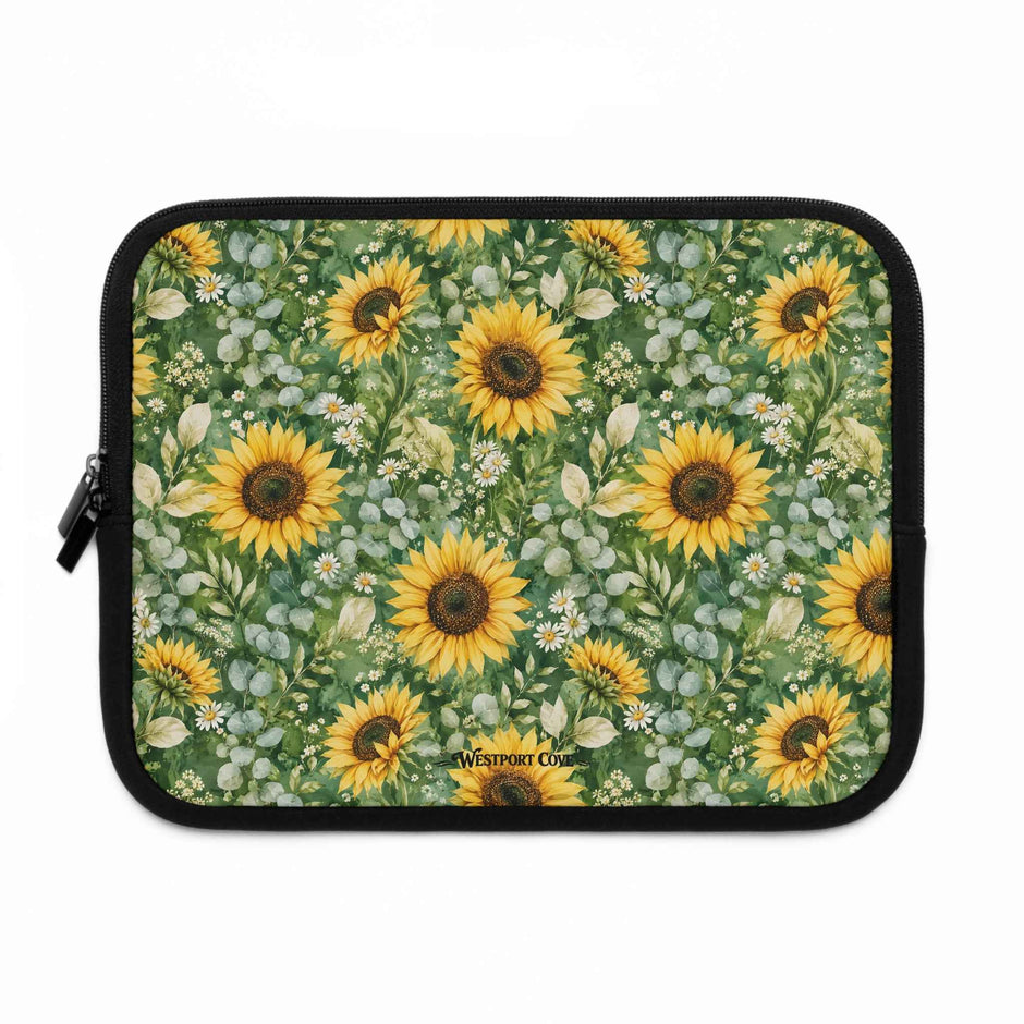 Sunflower Garden - Safe Harbor Laptop Sleeve