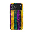 Mardi Gras Stripe - Extreme Impact MagSafe Phone Case